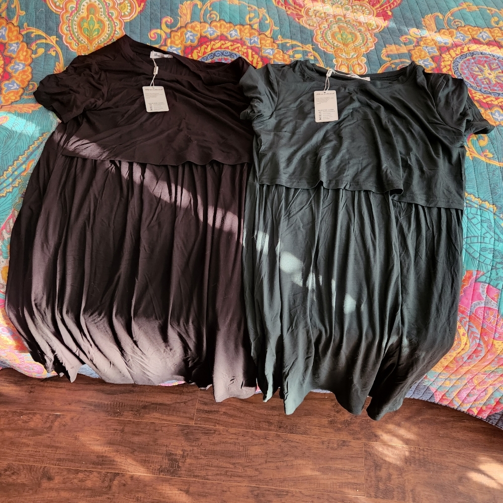 Two Nursing Dresses